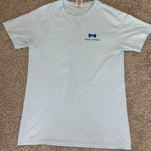 Simply Southern medium blue t-shirt.
